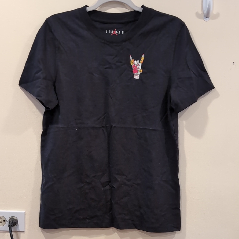 Jordan Black Short Sleeve Tee